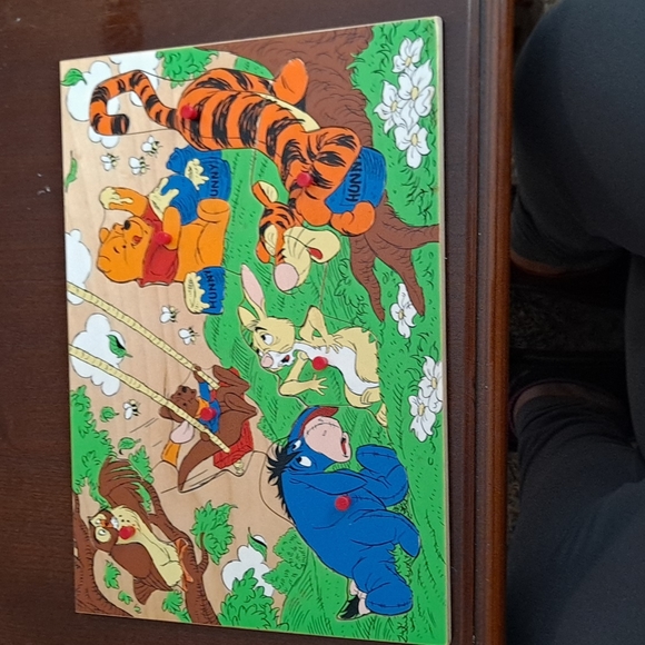 Unknown Other - 🧸 Disney Winnie the Pooh Puzzle Block Wooden Kids Toy